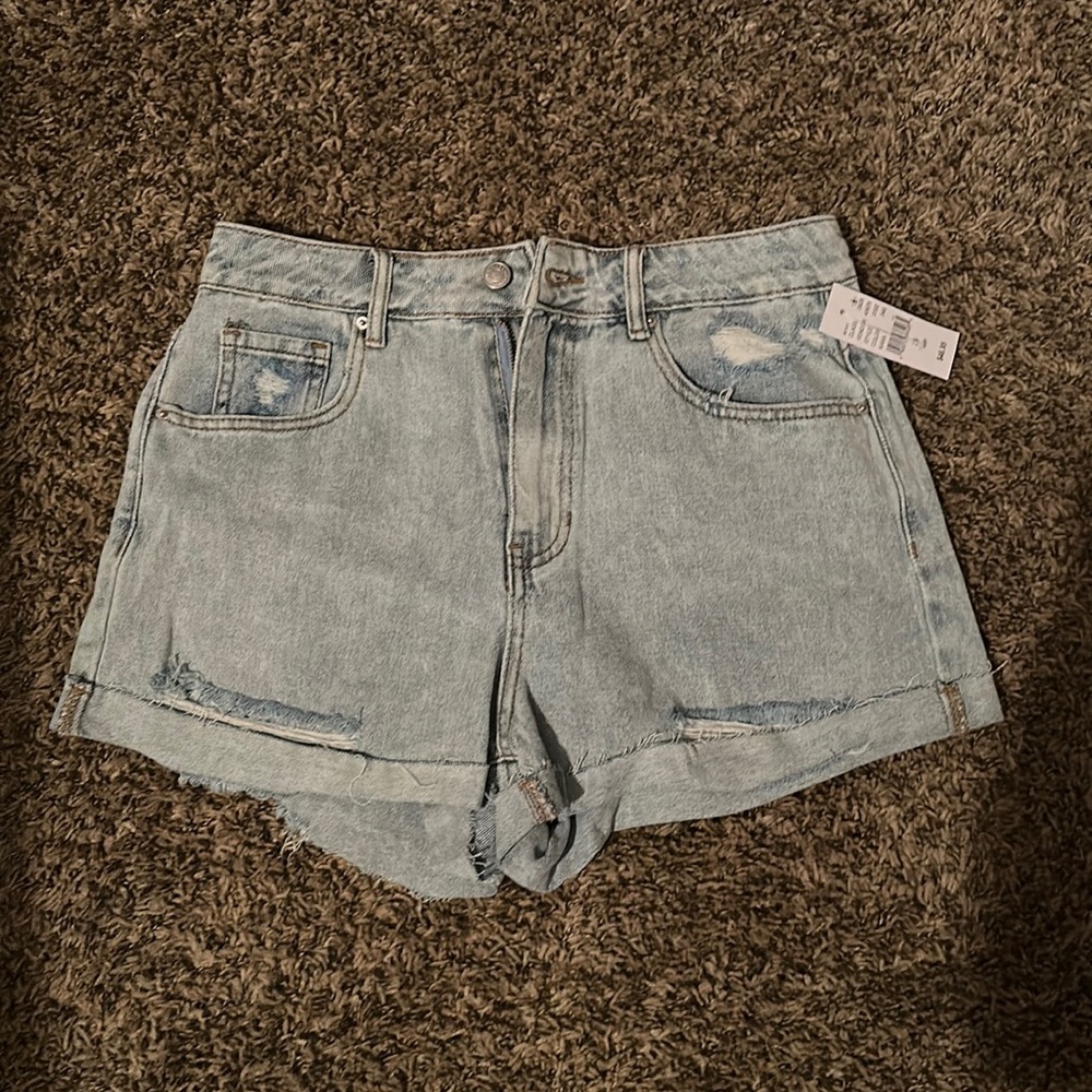 Pacsun blue jeans shorts.